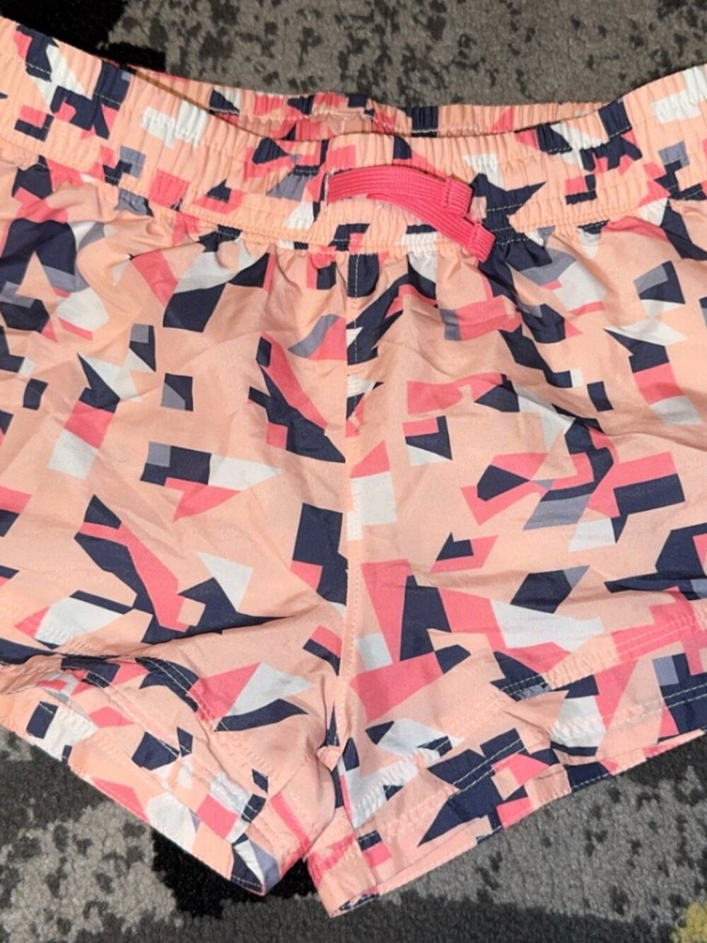 Under Armour Girls Orange Multi colored shorts